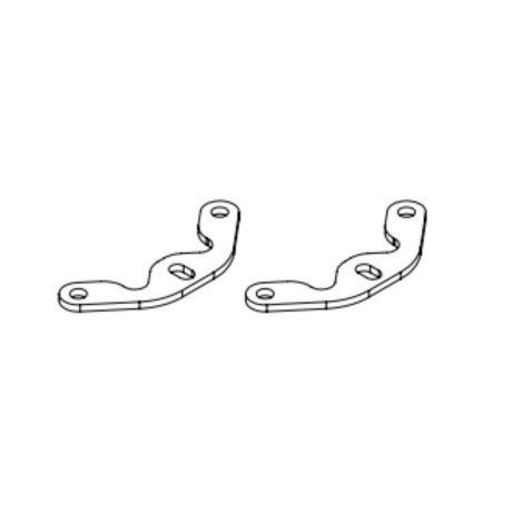 Turbo Racing Středový díl řízení C75 2ks