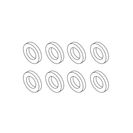 Turbo Racing Podložky 8ks