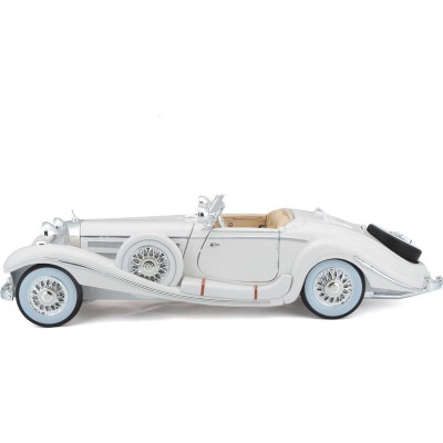 Maisto Mercedes-Benz 500 K Typ Specialroadster 1936 1:18 bílá