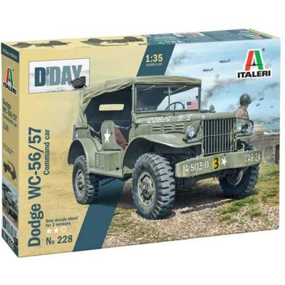 Model Kit military 0228 - Dodge WC56 Command Car (1:35)