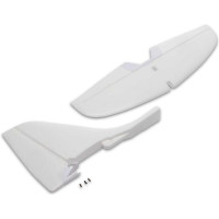 Pótalkatrész RC repülőgép modellhez E-flite Conscendo 0.80m SAFE Select BNF Basic: farokfelületek.