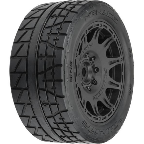 Pro-Line kolo 1:6, pneu Menace HP Belted 5.7” H24mm, disk černý Raid 8x48 (2)