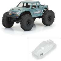 Ajánlott tartozékok 1:24 RC autómodellekhez Axial SCX24 alvázon: Pro-Line karosszéria Coyote High Performance clear. A 80-as évek végi karosszéria kialakítású Crawlerekhez. Hossza 189mm, szélessége 79mm, magassága 58mm, tengelytáv 136mm.