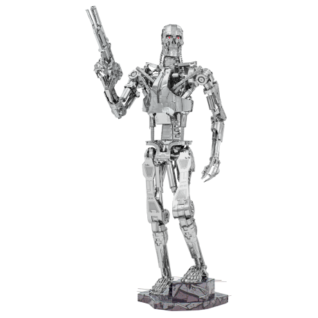 Metal Earth Luxusná oceľová stavebnica The Terminator Endoskeleton T-800