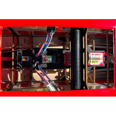 84" Turbo Bushmaster PLUS - Červená/Bílá 2,13m