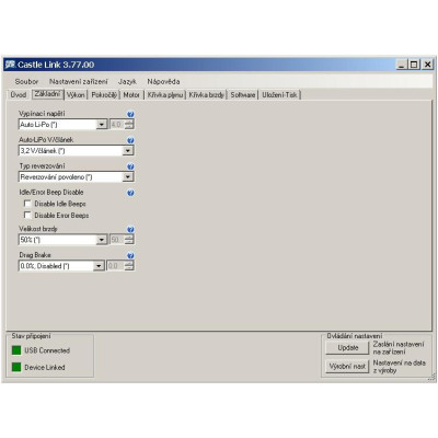 Castle motor 1412 2100ot/V senzored, reg. Sidewinder 4