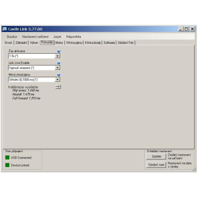 Castle motor 1412 2100ot/V senzored, reg. Sidewinder 4