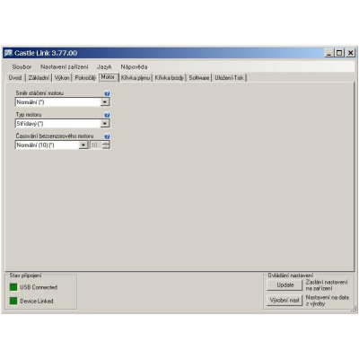Castle motor 1412 2100ot/V senzored, reg. Sidewinder 4