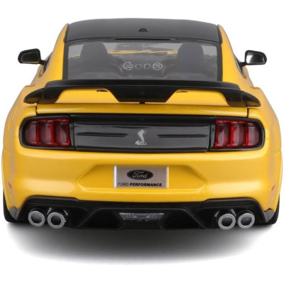 Maisto Mustang Shelby GT500 2020 1:18 žlutá