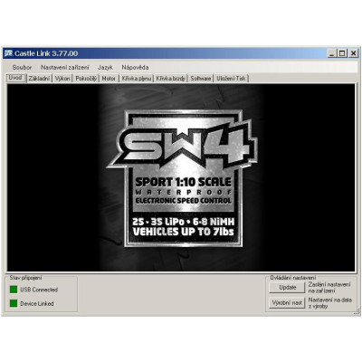 Castle motor 1412 3100ot/V senzored, reg. Sidewinder 4