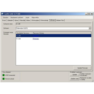 Castle motor 1412 3200ot/V 5mm senzored, reg. Sidewinder 4