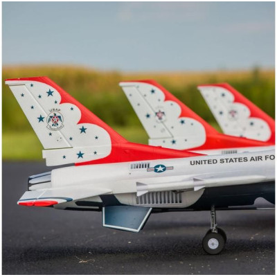 E-flite F-16 Thunderbirds 0.8m SAFE Select BNF Basic