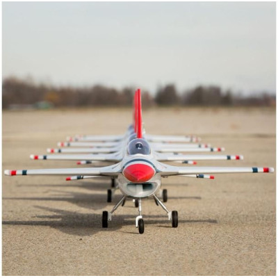 E-flite F-16 Thunderbirds 0.8m SAFE Select BNF Basic