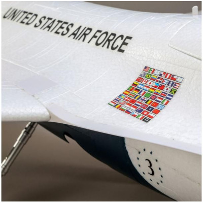 E-flite F-16 Thunderbirds 0.8m SAFE Select BNF Basic