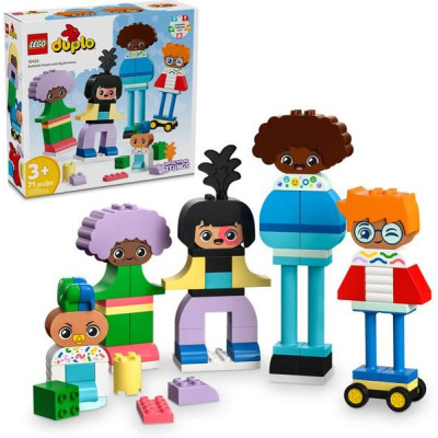 LEGO DUPLO - Sestavitelní lidé s velkými emocemi