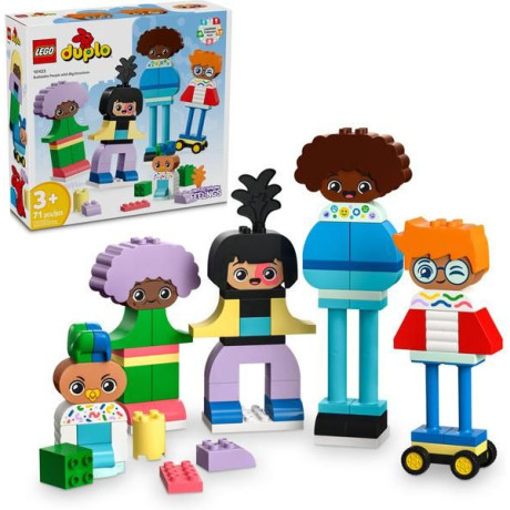 LEGO DUPLO - Sestavitelní lidé s velkými emocemi