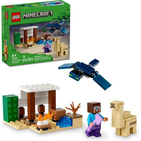 LEGO Minecraft - Steve a výprava do pouště