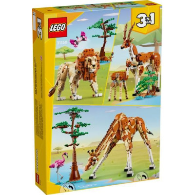 LEGO Creator - Divoká zvířata ze safari
