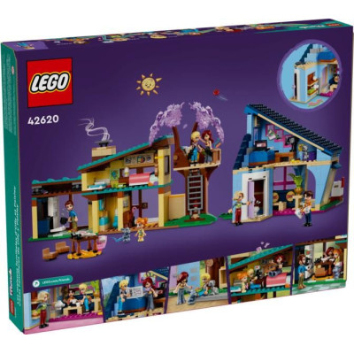 LEGO Friends - Rodinné domy Ollyho a Paisley