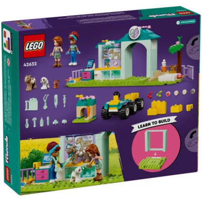 LEGO Friends - Veterinární klinika pro zvířátka z farmy