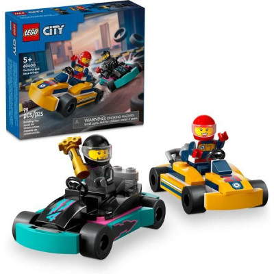 LEGO City - Motokáry s řidiči