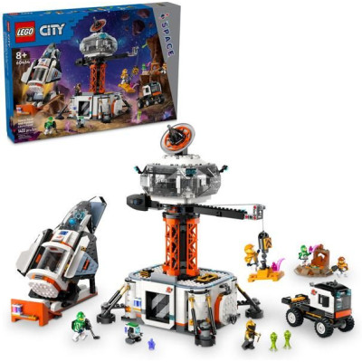 LEGO City - Vesmírná základna a startovací rampa pro raketu