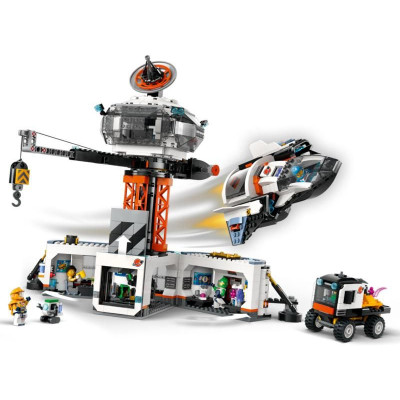 LEGO City - Vesmírná základna a startovací rampa pro raketu