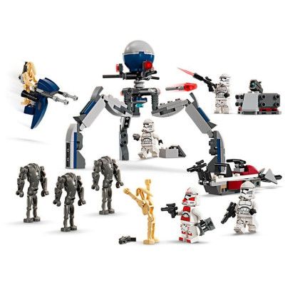 LEGO Star Wars - Bitevní balíček klonového vojáka a bitevního droida