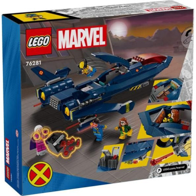 LEGO Marvel - Tryskáč X-Men X-Jet