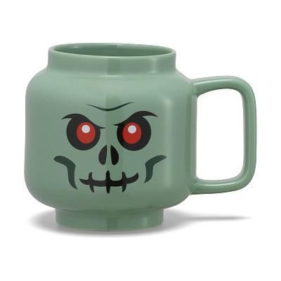 LEGO keramický hrnek 255 ml - zelený kostlivec