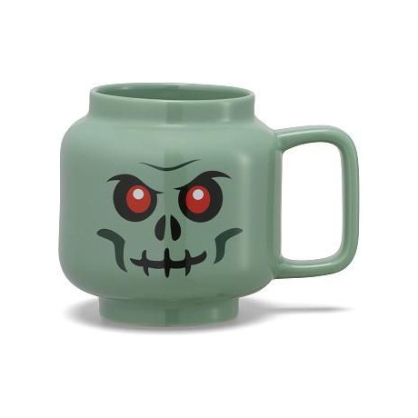 LEGO keramický hrnek 255 ml - zelený kostlivec