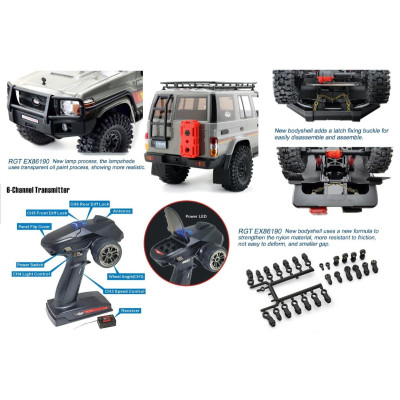 RESCUER 1/10 sada 2,4GHz, Písková