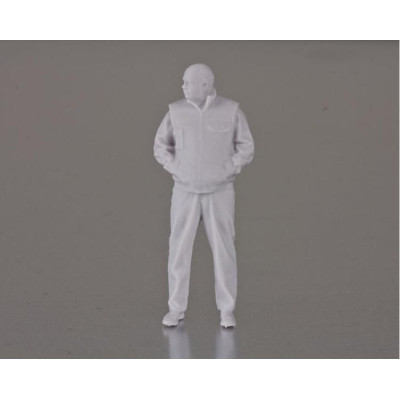 Krick Figurka majitele lodi 1:25 nenabarvená