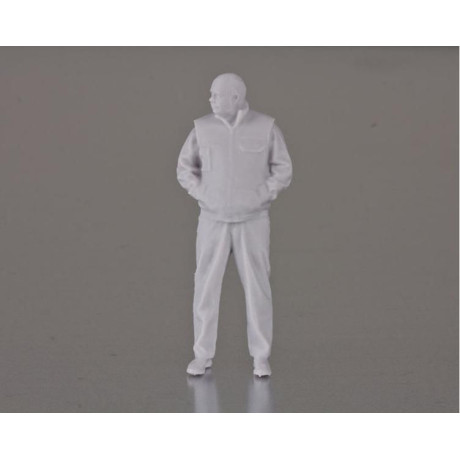 Krick Figurka majitele lodi 1:32 nenabarvená