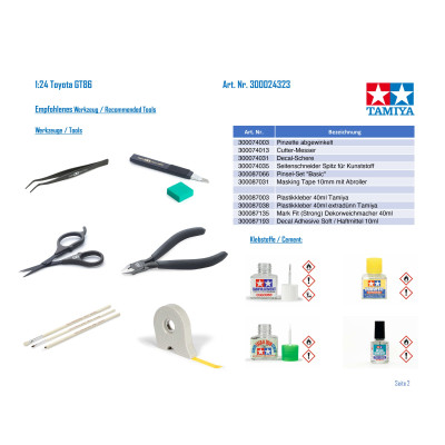 Tamiya 1:24 Toyota GT86