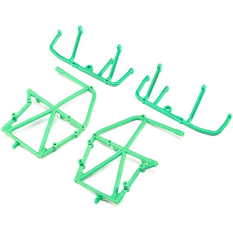 Losi boční rám, spodní vzpěra, zelená: LMT