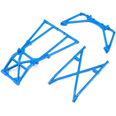 Losi zadní rám, příčky, modrá: LMT
