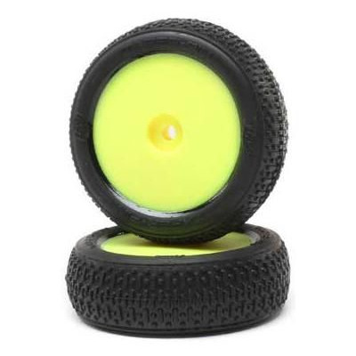 Losi kolo s pneu Taper Pin, přední, žlutý disk (2): Mini-B