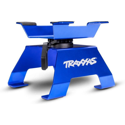 Traxxas stojánek na auta malý modrý