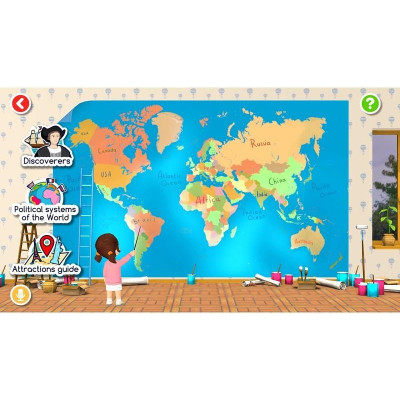 Alayskys glóbus 25cm s reliéfem SK