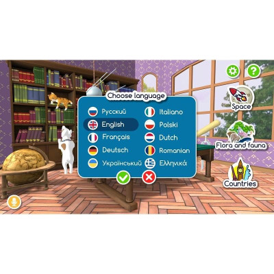 Alayskys glóbus 25cm ZOO pro nejmenší