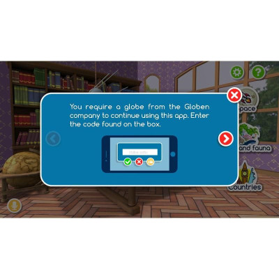 Alayskys glóbus 25cm ZOO pro nejmenší