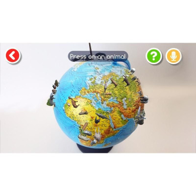 Alayskys glóbus 25cm ZOO pro nejmenší