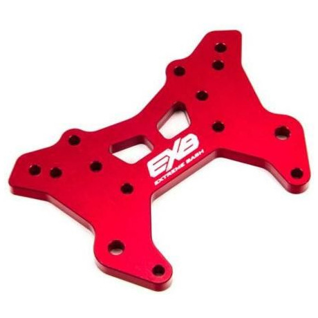 Arrma věž tlumičů přední RS CNC 7075 T6 hliník, červená