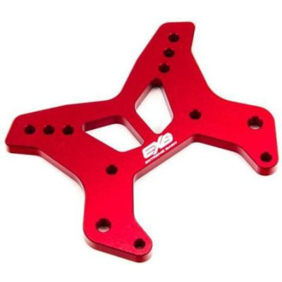 Arrma věž tlumičů přední M CNC 7075 T6 hliník, červená