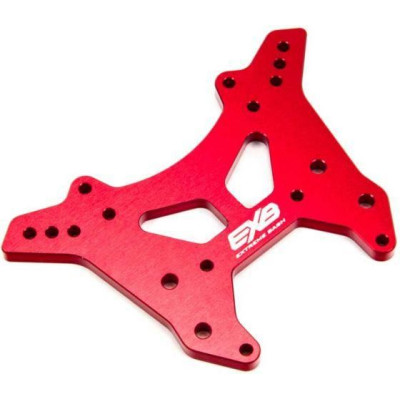 Arrma věž tlumičů přední L CNC 7075 T6 hliník, červená