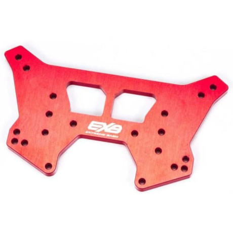 Arrma věž tlumičů zadní RS CNC 7075 T6 hliník, červená