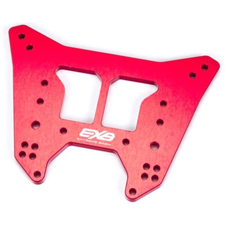 Arrma věž tlumičů zadní ML CNC 7075 T6 hliník, červená