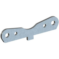 Pótalkatrész RC modellhez Arrma Kraton 1:8: hátsó/első felfüggesztés, acél.