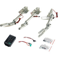 Pótalkatrész RC modell repülőgéphez Hangar 9 OV-10 Bronco 30cc: teljes futómű.